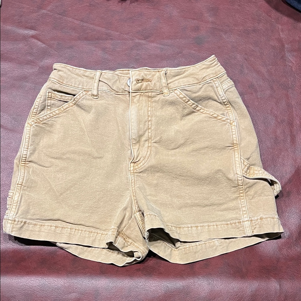 American Eagle Outfitters Tan Carpenter Shorts